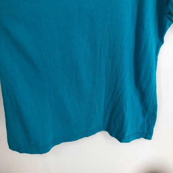 Crooks &  Castles Blue Logo Print Short Sleeve women’s Graphic T-Shirt size L - Picture 5 of 10